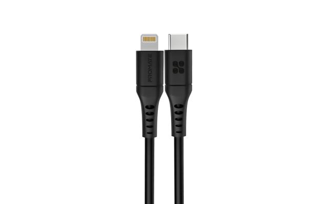 Promate PowerLink-200/20W Power Delivery Fast Charging USB-C to Lightning Cable